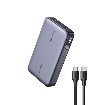 Baterie externa UGREEN Power Bank PB720, 20000mAh, incarcare bidirectionala rapida 100W Fast Charging