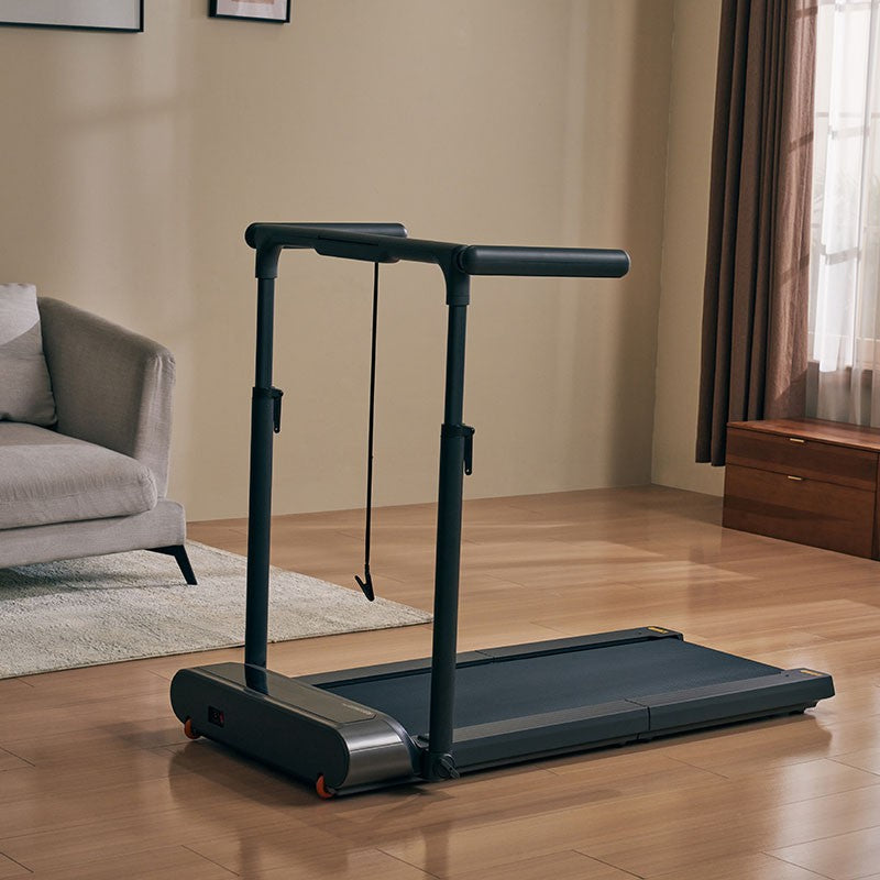 Banda de alergare pliabila Kingsmith WalkingPad R3 Hybrid+ Treadmill, Silver Gray, viteza maxima 12km/h