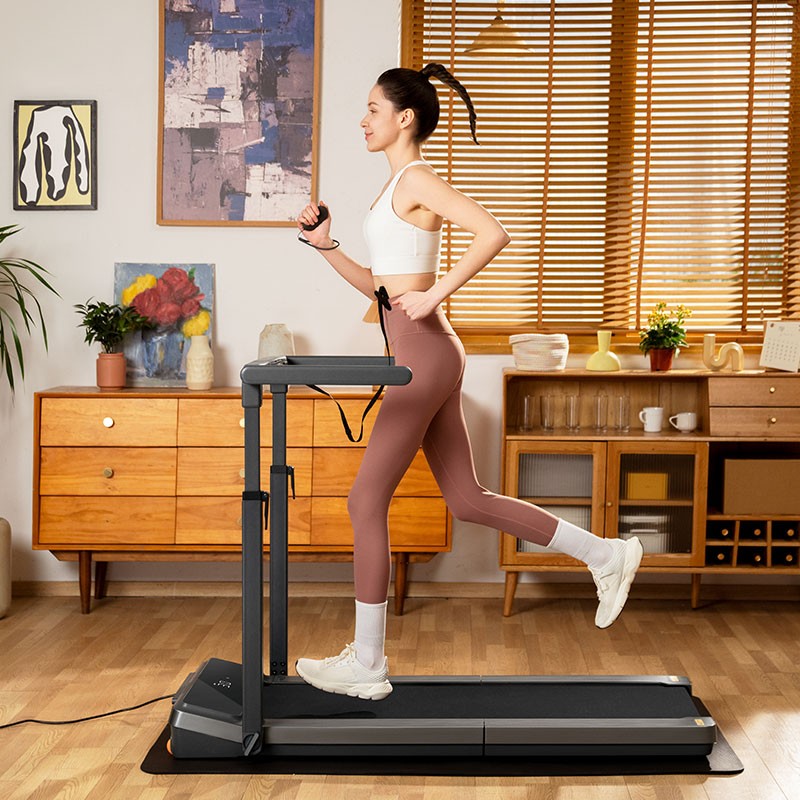 Banda de alergare pliabila KINGSMITH WalkingPad Z3 Hybrid+ Treadmill, Gray viteza maxima 10 km/h