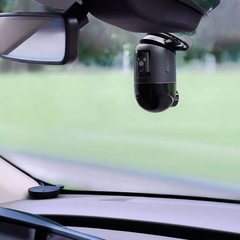 Camera auto 70mai Omni X800 Dash Cam, 4K la 360⁰, detectie AI miscare, GPS&ADAS, control vocal + Card SD 70mai 128GB