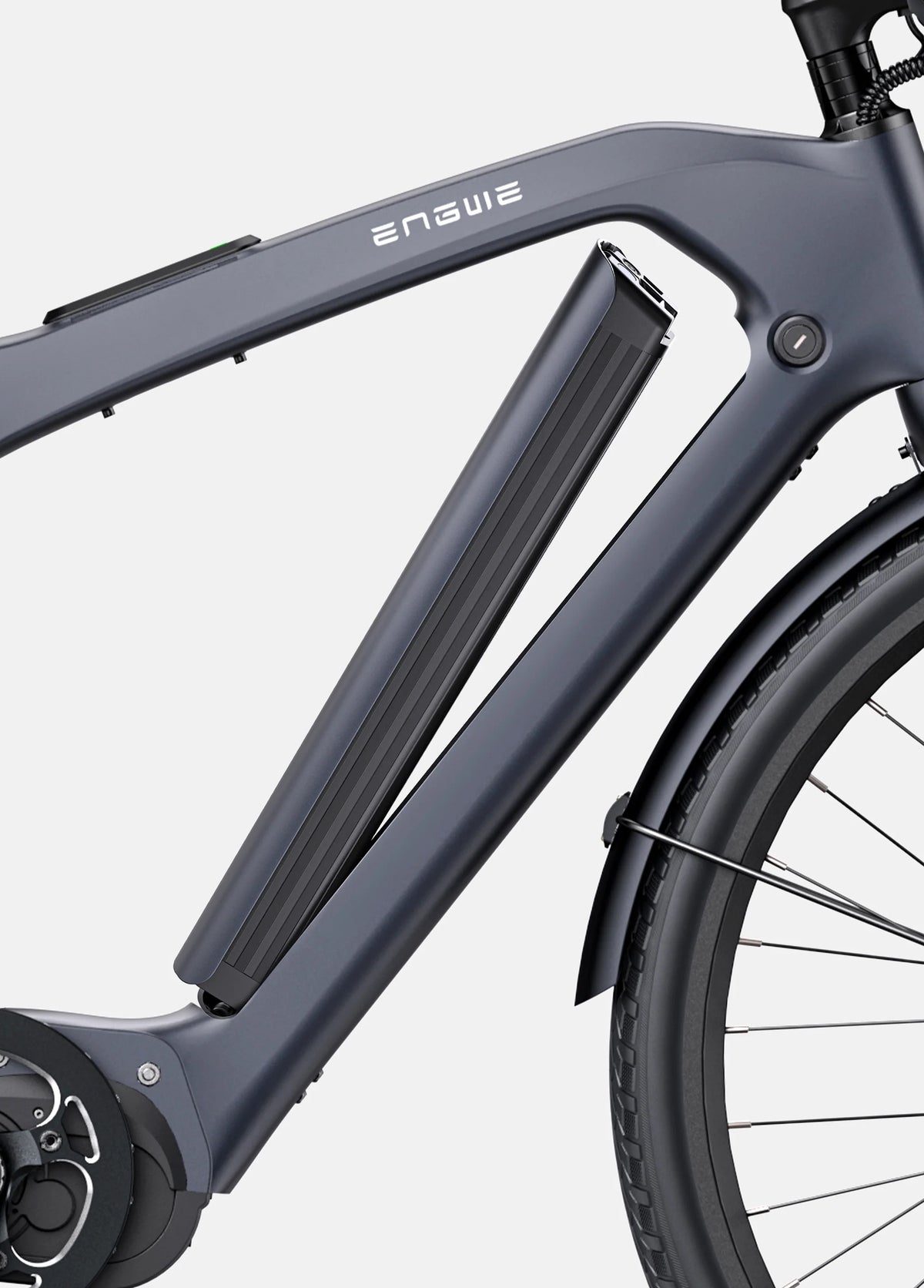 Bicicleta electrica ENGWE E-bike MAPFOUR N1 PRO, 250W, 36V 10Ah, autonomie 100km, viteza maxima 25km/h, Charcoal Gray