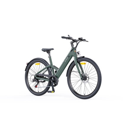 Bicicleta electrica ENGWE E-bike MAPFOUR N1 AIR ST, 250W, 36V 10Ah, autonomie 100km, viteza maxima 25km/h, Ink Green