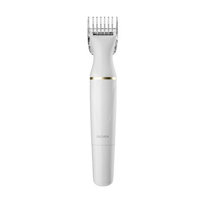Aparat de tuns ENCHEN Trimmer Mocha D, uscat, 5 capete independente, Alb