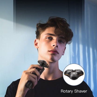 Aparat de ras electric ENCHEN Electric Shaver X8S-C, Uscat si umed, 5 capete independente, motor 5W, 600mAh