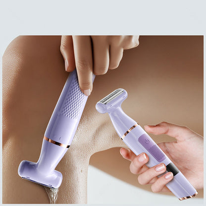 Aparat de ras electric ENCHEN Trimmer A1, Uscat si umed, Putere 5W, 600 mAh, Purple