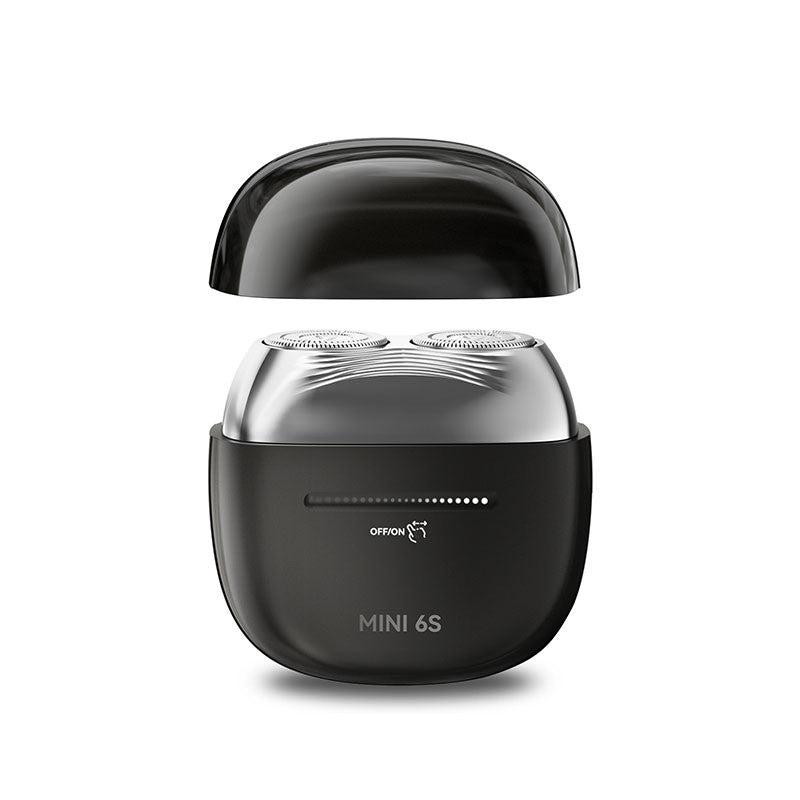 Aparat de ras electric ENCHEN Electric Shaver Mini 6S, Uscat si umed, Putere 5W, 400mAh, Black