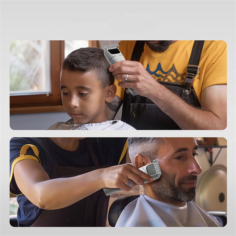 Aparat de tuns ENCHEN Hair Clipper Boost 2, Uscat, 4600 RPM, 800mAh, Alb