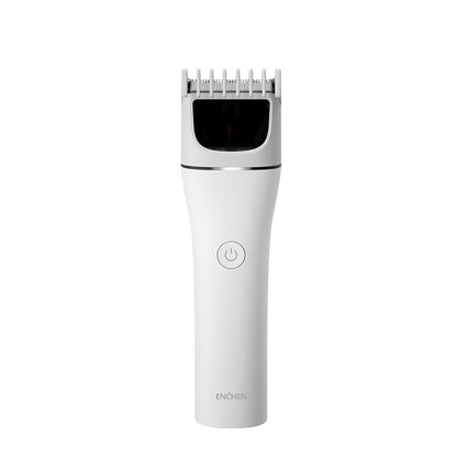 Aparat de tuns ENCHEN Hair Clipper Boost 2, Uscat, 4600 RPM, 800mAh, Alb