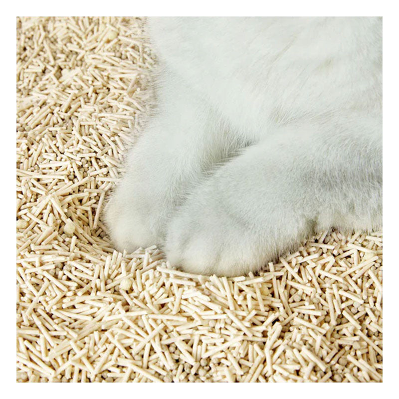 Set 4 cutii nisip mixt tofu litiera PETKIT Occult Blood Test Mixed Cat Litter test integrat de sange ocult, 2.4kg per cutie