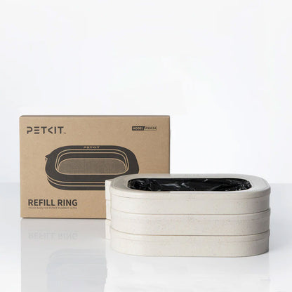 Set 3 role compacte de saci PETKIT litiera pisici Cat Waste Bag Set pentru Litiera Smart PETKIT Purobot Ultra