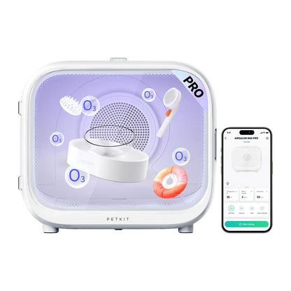 Uscator Smart PETKIT AirSalon Max Pro pentru animale de companie, Capacitate 60L, Ecran tactil, Bluetooth