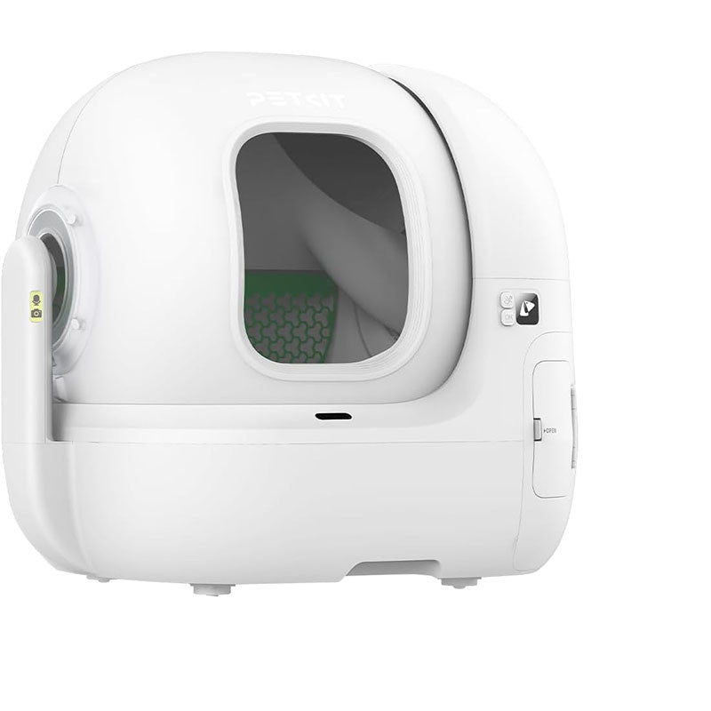 Litiera smart cu autocuratare PETKIT Purobot Max Pro with Camera Self-Cleaning pentru pisici, Recunoastere faciala, 8L