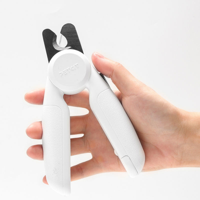 Unghiera PETKIT caini, pisici, LED Nail Pet Clipper PRO, Lumina LED si UV incorporata, Pila incorporata, ABS, otel inoxidabil