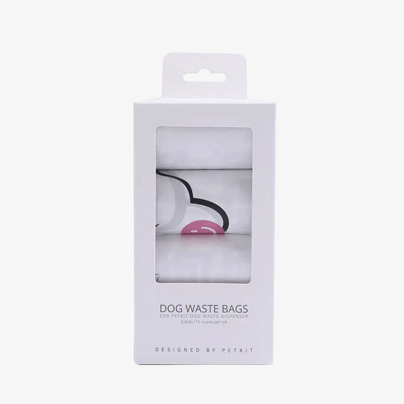 Pungi igienice biodegradabile, pentru caini PETKIT Waste Bag Refill pentru PETKIT Dog Waste Dispenser, 8 role, 15 saci/rola