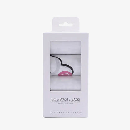 Pungi igienice biodegradabile, pentru caini PETKIT Waste Bag Refill pentru PETKIT Dog Waste Dispenser, 8 role, 15 saci/rola
