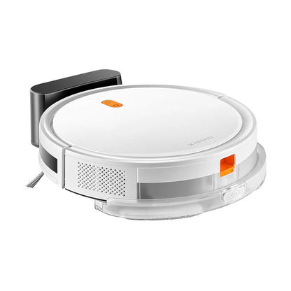 Aspirator robot cu mop Xiaomi Robot Vacuum E5, 2000Pa, 2600 mAh, Autonomie pana la 110 min, 25W, Alb