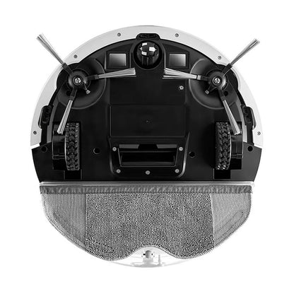 Aspirator robot cu mop Xiaomi Robot Vacuum E5, 2000Pa, 2600 mAh, Autonomie pana la 110 min, 25W, Negru