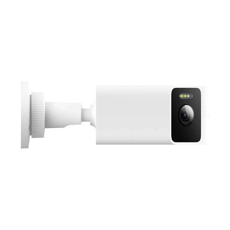 Camera de supraveghere exterior Xiaomi Outdoor Camera CW100 Dual 2K, doua obiective, alba, cu fir
