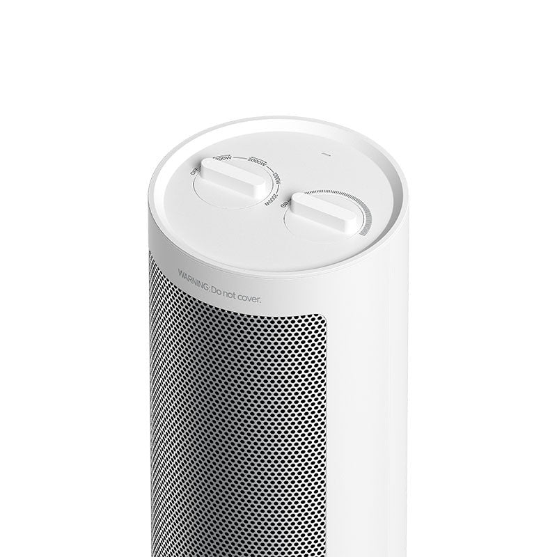 Aeroterma Xiaomi Fan Heater, 2000 W, Incalzitor ceramic, Protectie impotriva rasturnarii, Protectie supraincalzire, Alb