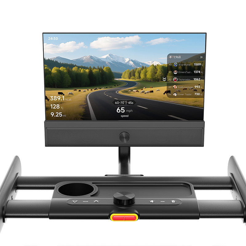 Banda de alergare YESOUL T3 Plus Treadmill, Black, inclinare 10%, pliere hidraulica, viteza max 14km/ora