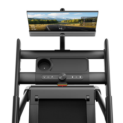 Banda de alergare YESOUL T3 Plus Treadmill, Black, inclinare 10%, pliere hidraulica, viteza max 14km/ora
