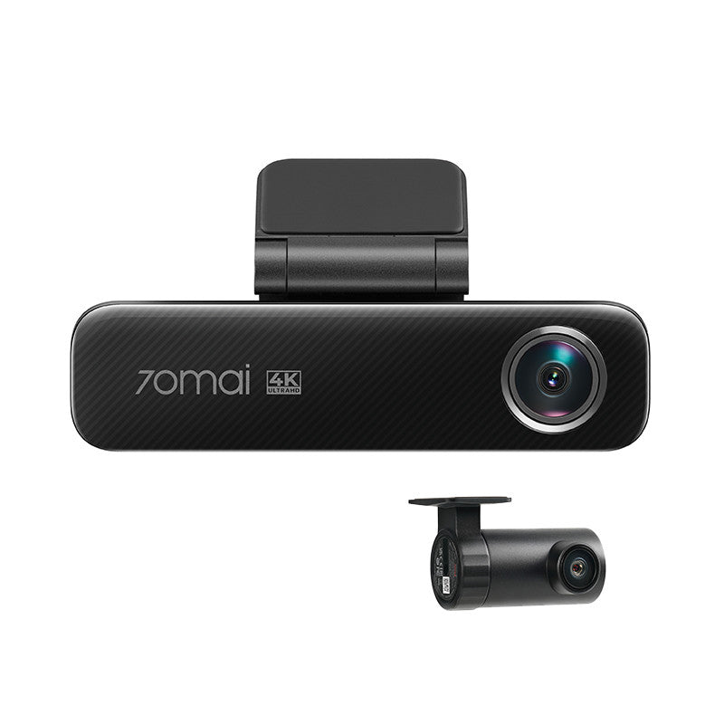Set 2 Camere auto 70mai Dash Cam 4K M800 si camera luneta 70mai RC14, inregistrare Dual Channel, GPS, HDR, ADAS