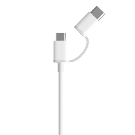 Cablu micro USB - Type C 2 in 1 Xiaomi 30 cm