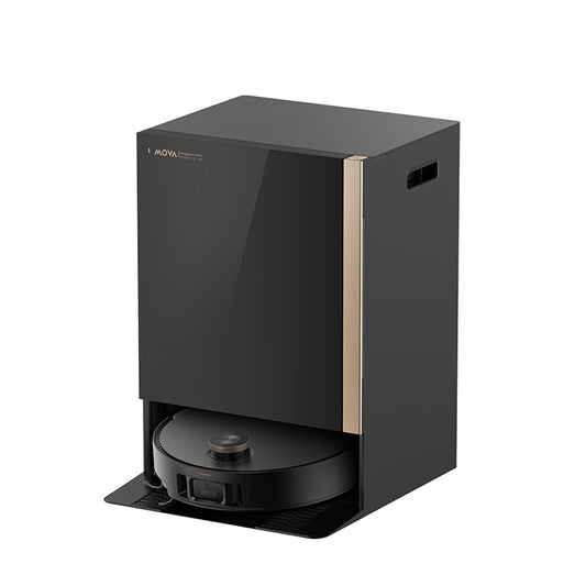 Aspirator robot cu mop MOVA Mobius 60 Wet and Dry Robotic Vacuum Cleaner, 30000Pa, 6400mAh, 40 min FlexScope, statie inteligenta