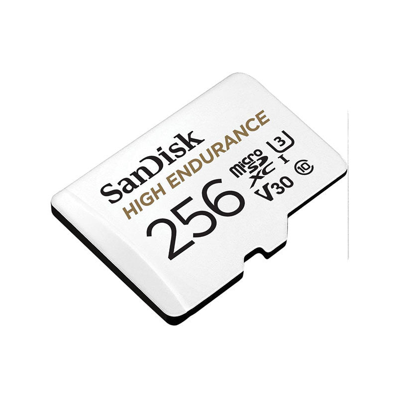 Card de memorie SanDisk 256GB High Endurance Video cu Adaptor, microSDXC, Class 10, V30, UHS-I U3