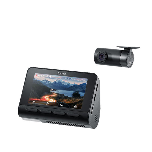 Set 2 Camere auto 70mai Dash Cam 4K A800SE, inregistrare Dual Channel, GPS, HDR, ADAS si camera luneta 70mai RC22, 4G