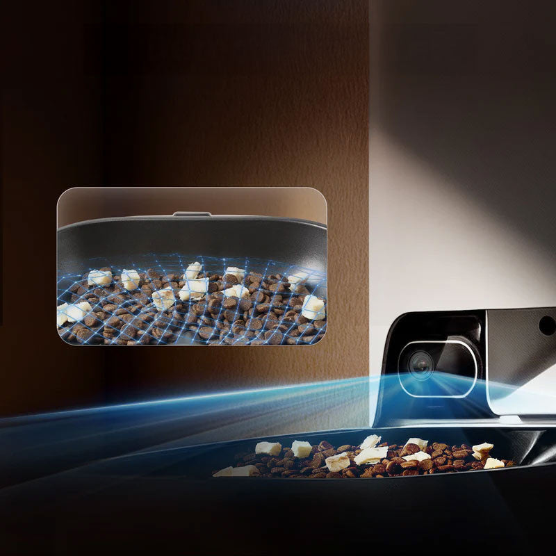Dozator automat mancare animale de companie cu camera YumShare Dual-hopper 2 Automatic Feeder with Camera