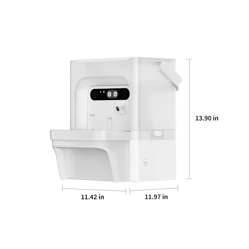 Fantana apa pentru animale de companie PETKIT Eversweet Ultra AI Health Care Pet Water Fountain, 5L, Bluetooth, Monitorizare inteligenta, Grey