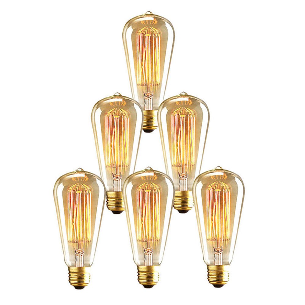 Bec cu filament Yeelight LED Filament Bulb ST64, 6W, 500lm