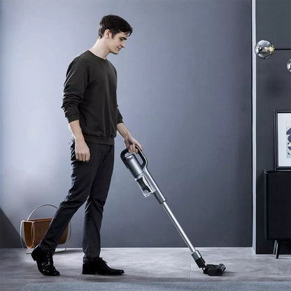RESIGILAT-Aspirator vertical fara fir cu mop Roidmi X30 Plus, putere aspirare 150AW, autonomie 80 min
