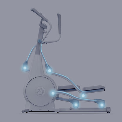 Bicicleta magnetica eliptica YESOUL Elliptical Machine E30S, White