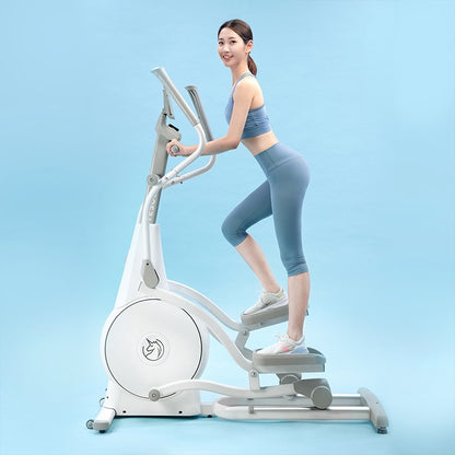 Bicicleta magnetica eliptica YESOUL Elliptical Machine E30S, White