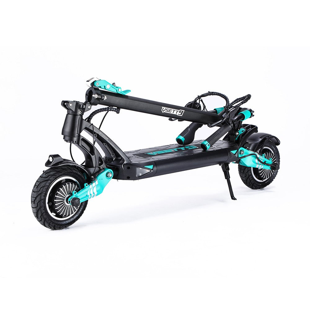 Trotineta electrica pliabila VSETT 9, acumulator 16AH 52V, autonomie max 70Km, viteza max 45km/ora, motor 650W