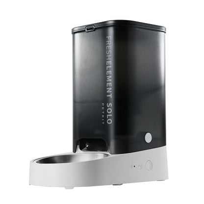 Dozator automat mancare PETKIT Fresh Element Solo, Black, animale de companie