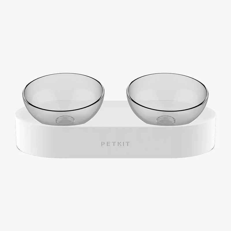 Bol mancare pisici PETKIT Fresh Nano, Cat Feeding Bowl, Double, Transparent