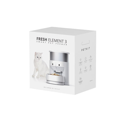 Dozator automat mancare animale de companie PETKIT Fresh Element 3, 3 litri, WiFi
