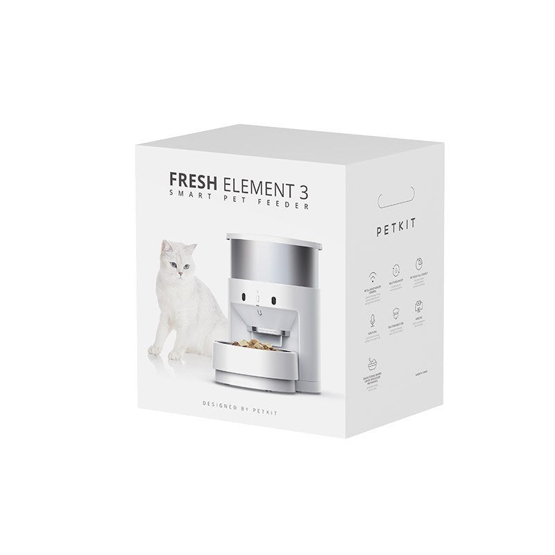 Dozator automat mancare animale de companie PETKIT Fresh Element 3, 5 litri, WiFi