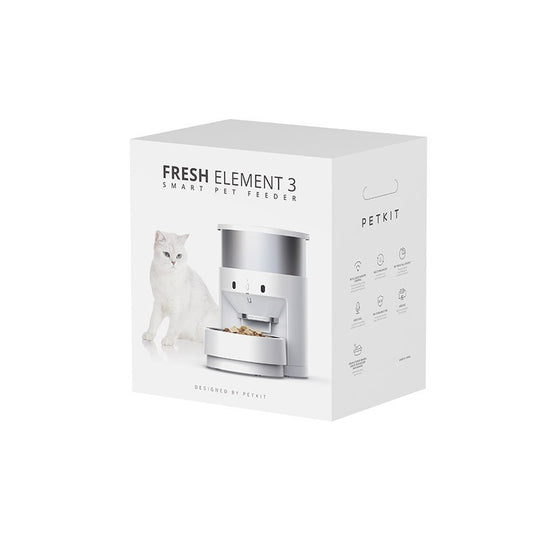 Dozator automat mancare animale de companie PETKIT Fresh Element 3, 5 litri, WiFi