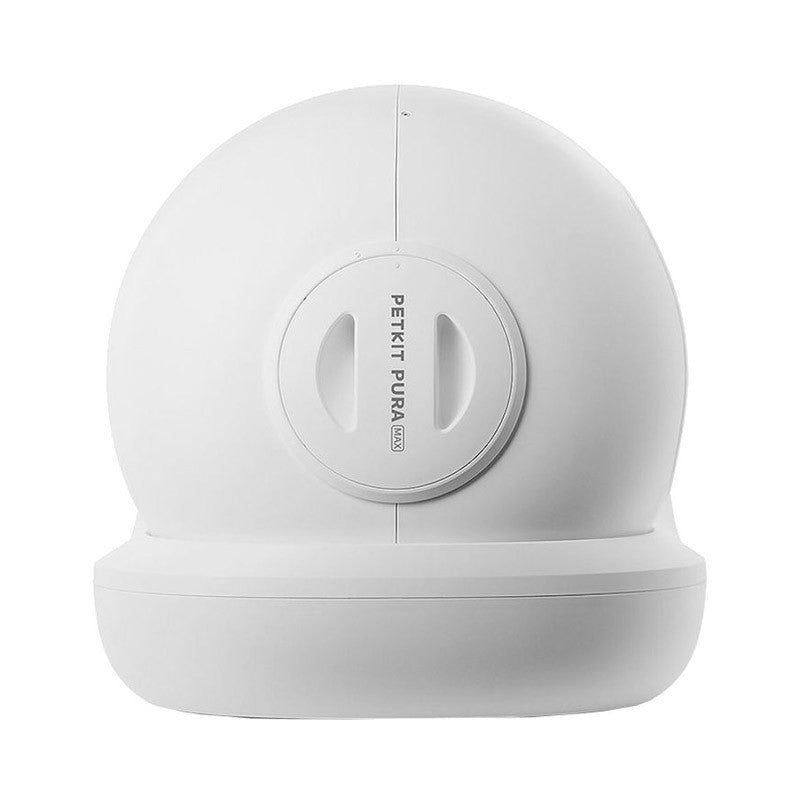 Litiera smart PetKit Pura Max pentru pisici, Functie Autocuratare,Capacitate 7L, Alb, Afisaj LED, Bluetooth, WiFi, 24W