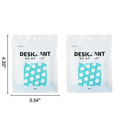 Set 5 pachete Desicant pentru Dozator automat mancare Petkit