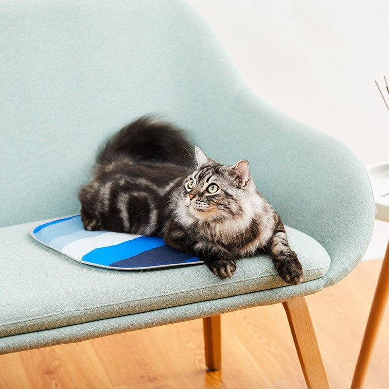 Covoras racoritor pentru pisici PETKIT Cooling Cat Pad, Albastru