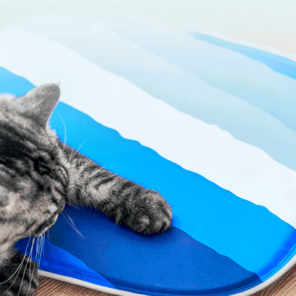 Covoras racoritor pentru pisici PETKIT Cooling Cat Pad, Albastru