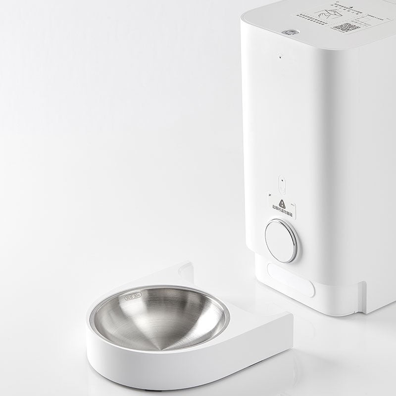 Dozator automat mancare animale de companie PETKIT Fresh Element Mini Smart Pet Feeder, bol otel inoxidabil 304