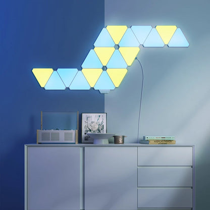 Panouri luminoase modulare inteligente+Extensie Yeelight Smart Light Panels, LED, RGB, 16 milioane culori