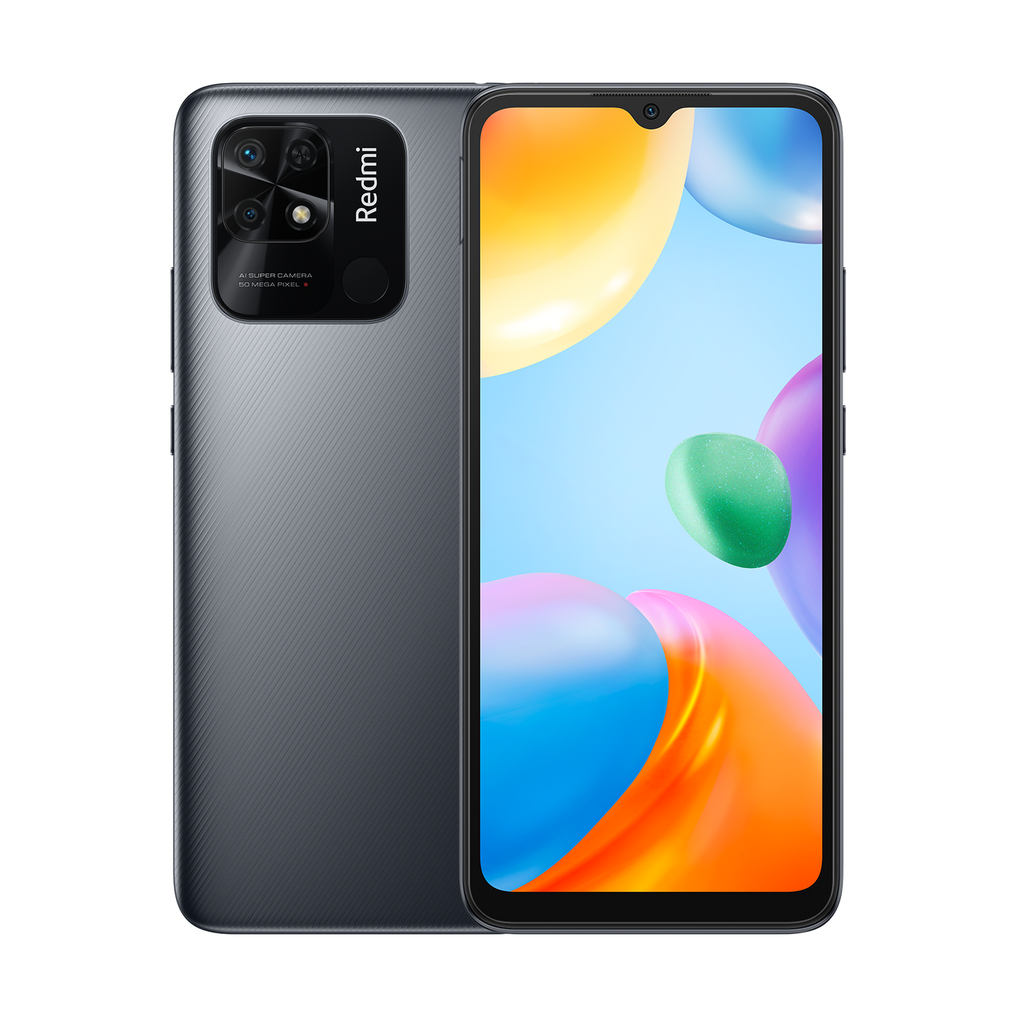 Telefon mobil Redmi 10C, 4GB RAM, 64GB, Graphite Gray, Dual Sim