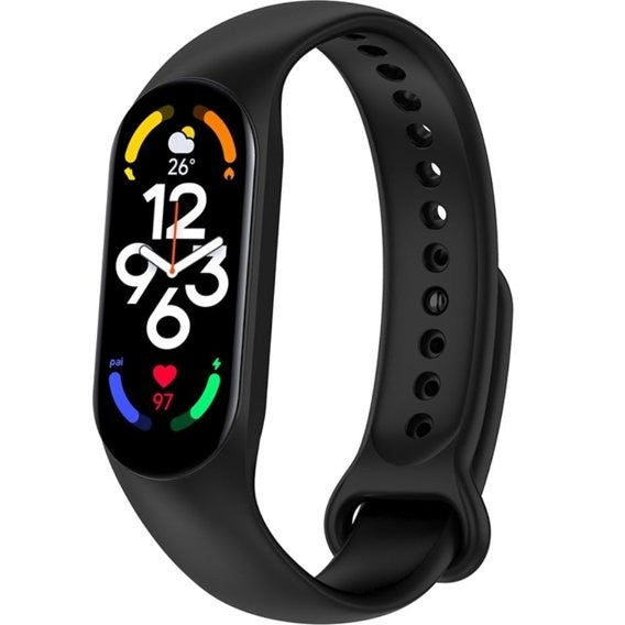 Curea pentru Bratara fitness Xiaomi Smart Band 7, Negru